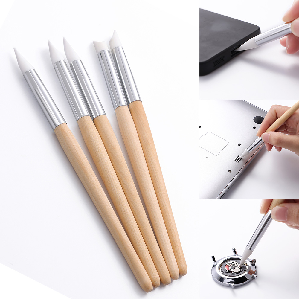 Electronics Repair Parts - Kit de 5 Cepillos de Limpieza