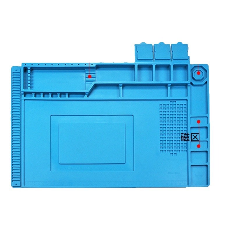 Alfombrilla de Silicona Magnét - Electronics Repair Workbench reseña y precio